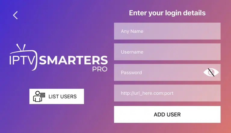 iptv smarters for fire tv stick