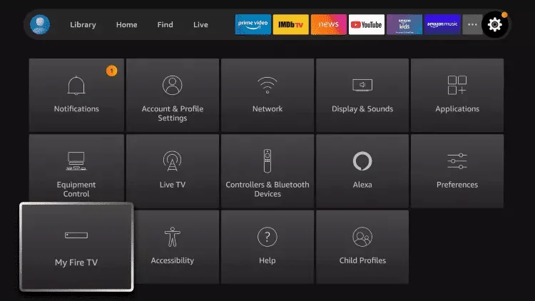 my fire tv