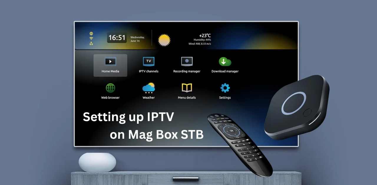 IPTV on MAG Box STB