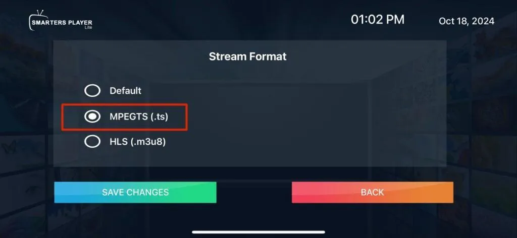 iptv smarters pro error