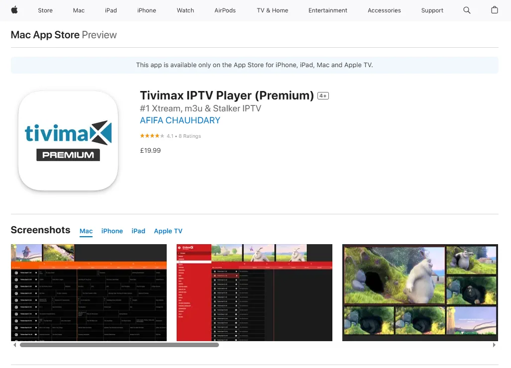 tivimax iptv player